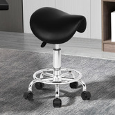 Hoxton Room Vance Faux Leather Office Stool