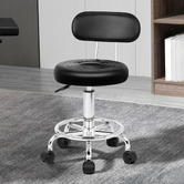 Hoxton Room Marcus Faux Leather Drafting Chair