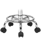 Hoxton Room Vance Faux Leather Office Stool