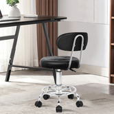Hoxton Room Marcus Faux Leather Drafting Chair