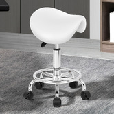 Hoxton Room Vance Faux Leather Office Stool