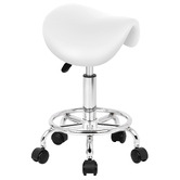 Hoxton Room Vance Faux Leather Office Stool
