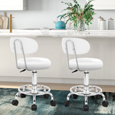 Hoxton Room Marcus Faux Leather Drafting Chair