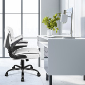 Hoxton Room Oaklynn Faux Leather Office Chair