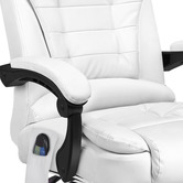 Hoxton Room Galini PU Leather Heated Massage Office Chair