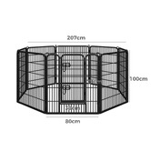 Hoxton Room 8 Panel Heavy Duty Pet Playpen