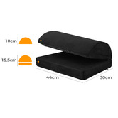 Hoxton Room Aura Velvet Footrest