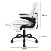 Hoxton Room Oaklynn Faux Leather Office Chair