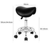 Hoxton Room Vance Faux Leather Office Stool