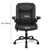 Hoxton Room Oaklynn Faux Leather Office Chair