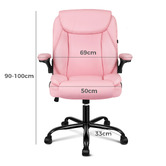 Hoxton Room Oaklynn Faux Leather Office Chair
