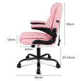 Hoxton Room Oaklynn Faux Leather Office Chair