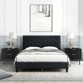 Hoxton Room Sebastian 2 Drawer Bedside Table