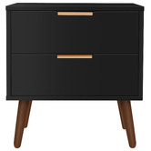 Hoxton Room Sebastian 2 Drawer Bedside Table