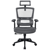 Hoxton Room Justice Mesh &amp; Fabric Office Chair
