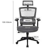 Hoxton Room Justice Mesh &amp; Fabric Office Chair