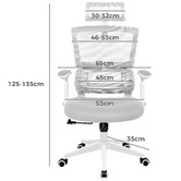 Hoxton Room Justice Mesh &amp; Fabric Office Chair