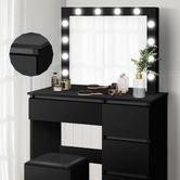 Hoxton Room 2 Piece Vehsa Dressing Table &amp; Stool Set