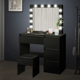 HoxtonRoom 2 Piece Vehsa Dressing Table & Stool Set | Temple & Webster