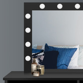 Hoxton Room 2 Piece Vehsa Dressing Table &amp; Stool Set