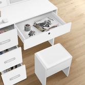 Hoxton Room 2 Piece Ashly Dressing Table &amp; Stool Set