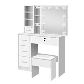 Hoxton Room 2 Piece Ashly Dressing Table &amp; Stool Set