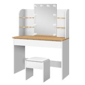 Hoxton Room 2 Piece Taimi Dressing Table &amp; Stool Set