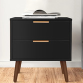 Hoxton Room Sebastian 2 Drawer Bedside Table