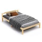 Hoxton Room Kaeda Pine Wood Bed