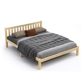 Hoxton Room Natural Hazel Pine Wood Bed Frame
