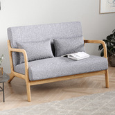 Hoxton Room Helene 2 Seater Linen Sofa
