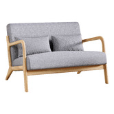 Hoxton Room Helene 2 Seater Linen Sofa