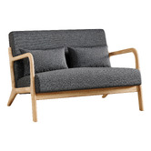 Hoxton Room Helene 2 Seater Linen Sofa