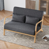 Hoxton Room Helene 2 Seater Linen Sofa