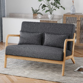 Hoxton Room Helene 2 Seater Linen Sofa