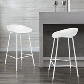 Hoxton Room 67cm Dayton Metal Bar Stools