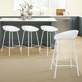 Hoxton Room 67cm Dayton Metal Bar Stools