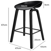 Hoxton Room 65cm Idahlia Barstools