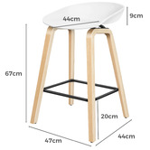 Hoxton Room 65cm Idahlia Barstools
