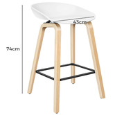 Hoxton Room 65cm Idahlia Barstools