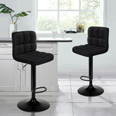 Hoxton Room Solvar Adjustable Barstools