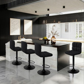 Hoxton Room Solvar Adjustable Barstools