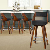 Hoxton Room 65cm Dillon Swivel Bar Stools