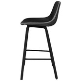 Hoxton Room 65cm Demari Faux Leather Bar Stools