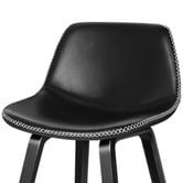 Hoxton Room 65cm Demari Faux Leather Bar Stools