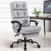 Hoxton Room Karsten Executive Chair with Footrest