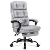 Hoxton Room Karsten Executive Chair with Footrest