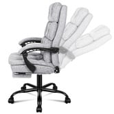 Hoxton Room Karsten Executive Chair with Footrest