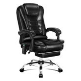 Hoxton Room Galini PU Leather Heated Massage Office Chair