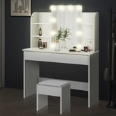 Hoxton Room 2 Piece Taimi Dressing Table &amp; Stool Set